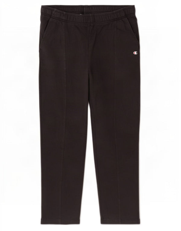 Pantaloni da tuta da donna Champion UK 16 grandi in cotone nero