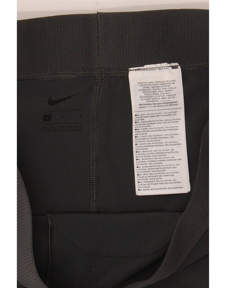 Pantaloncini sportivi Nike da uomo grandi in poliestere grigio