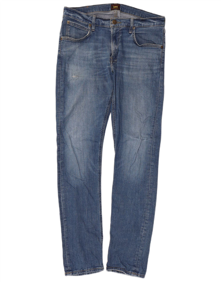 Jeans Lee Luke Slim da uomo W30 L32 in cotone blu