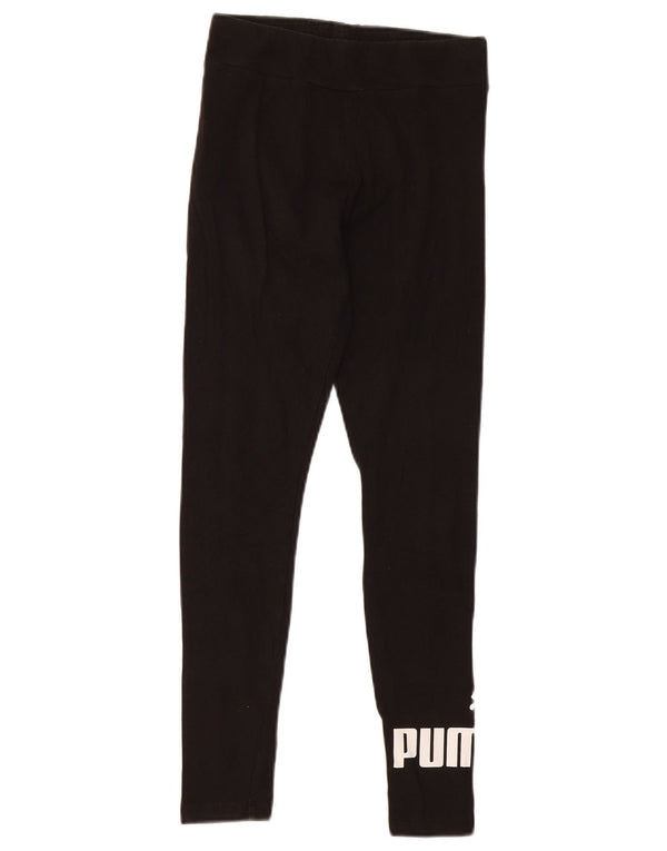 Leggings grafici da donna Puma UK 8 piccoli neri