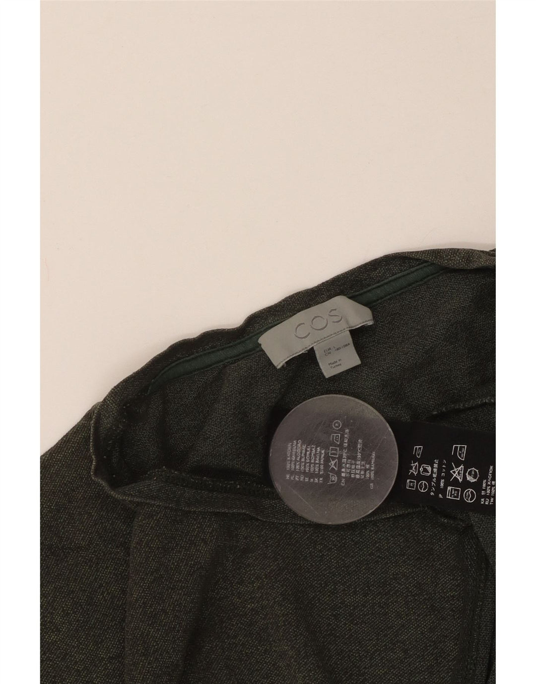 T-shirt da uomo COS Top grande verde
