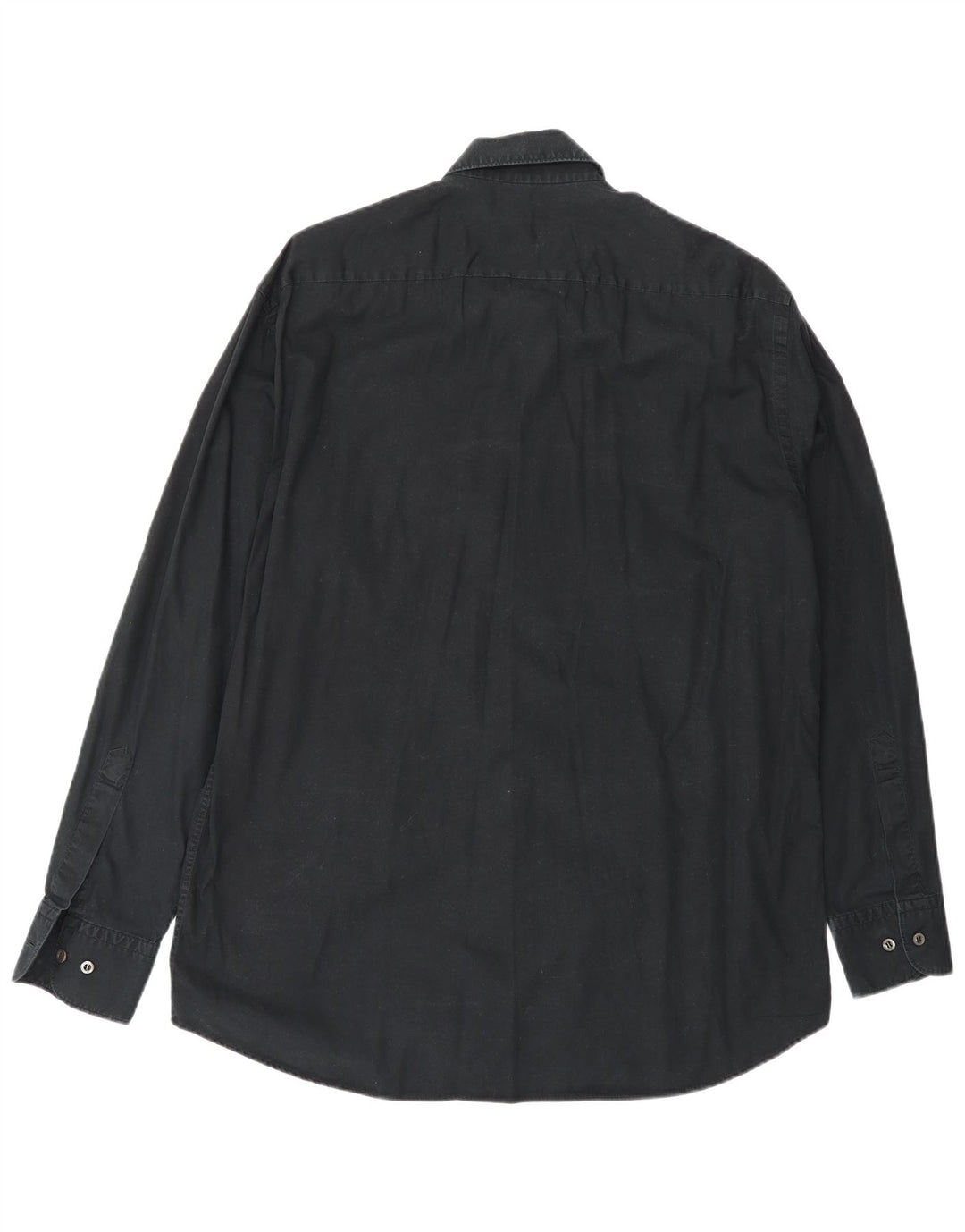 Camicia da uomo Hugo Boss taglia 16 1/2 grande cotone nero