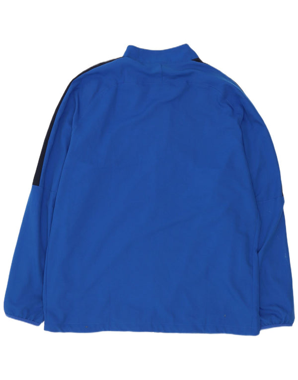 Giacca sportiva da uomo Nike Dri Fit Regular 2XL blu poliestere sportivo