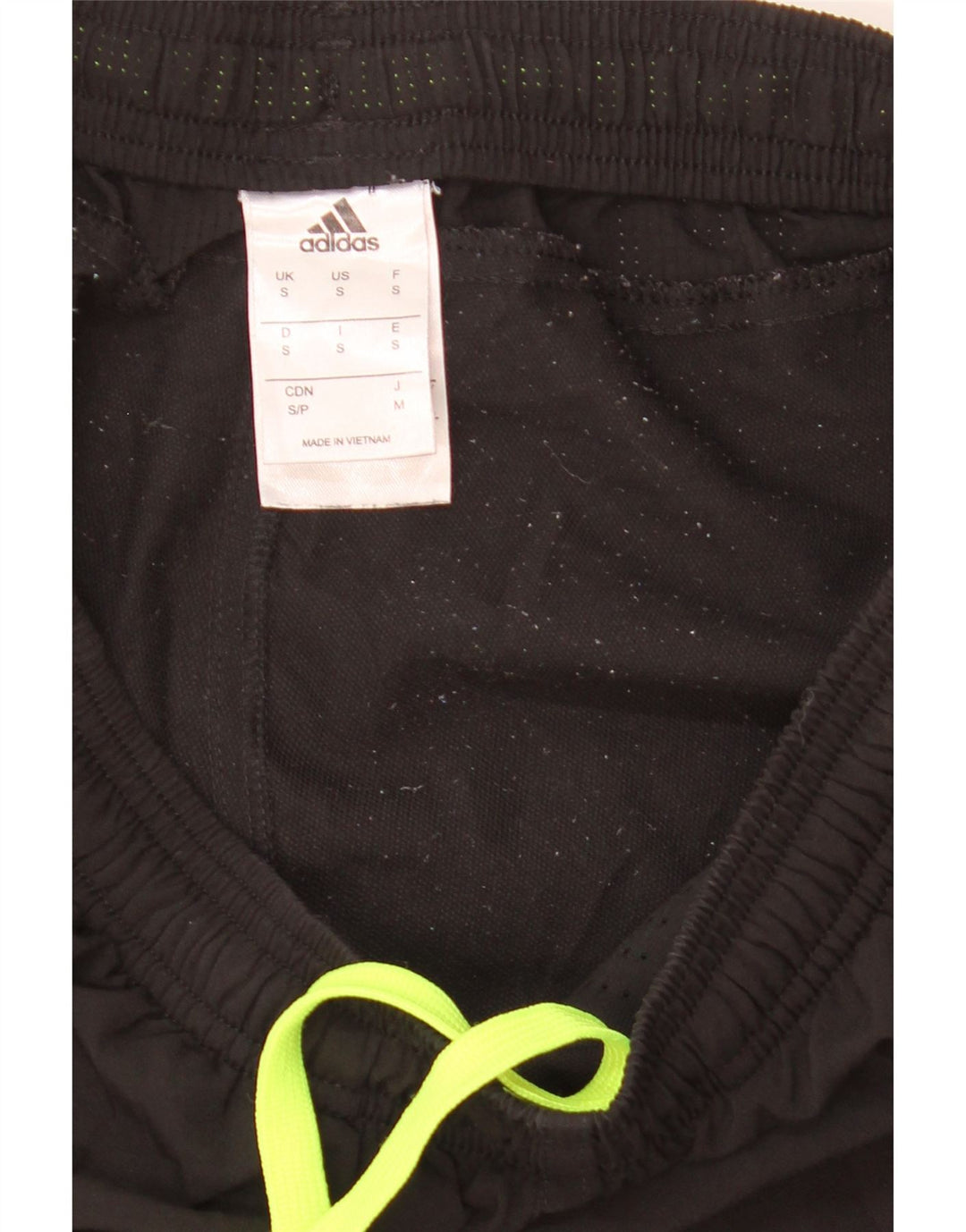 Pantaloncini sportivi Adidas da uomo piccoli neri