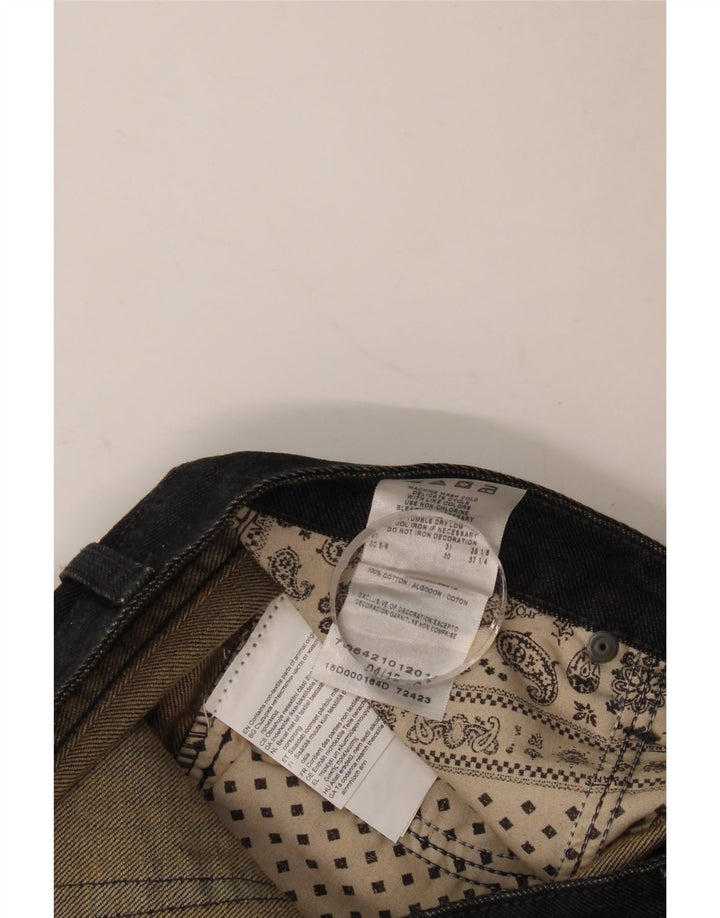 Jeans dritti da uomo Vans W28 L25 cotone blu navy