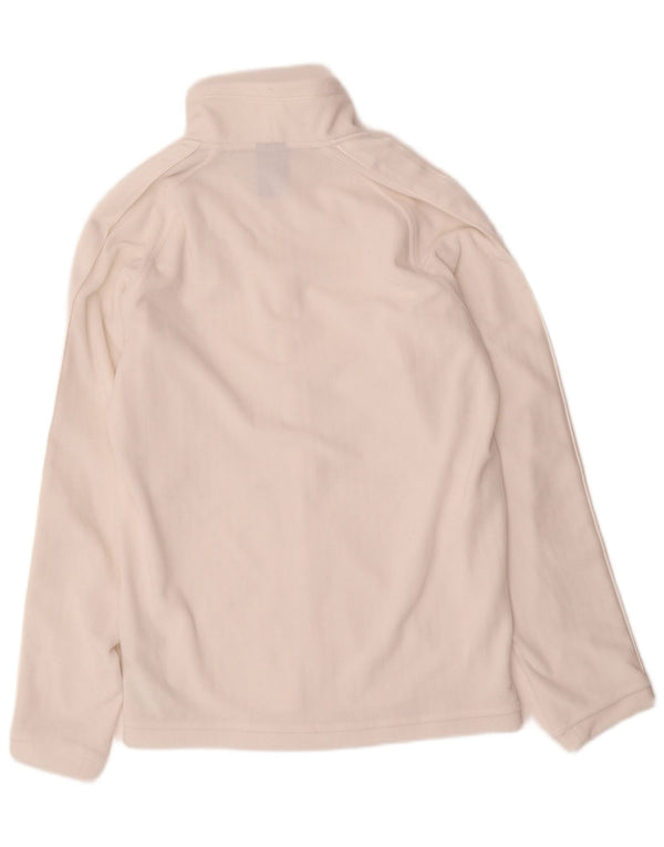 Giacca da tuta da uomo Nike XS in poliestere bianco