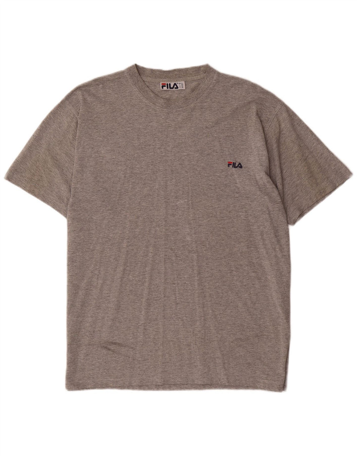 T-shirt da uomo FILA Top XL grigia chiazzata