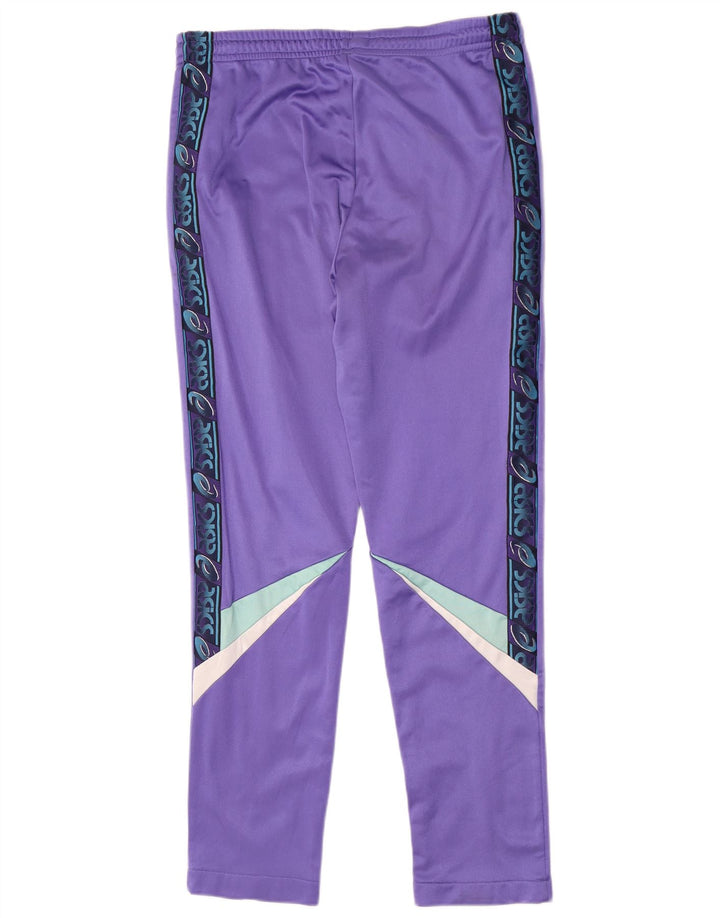 Pantaloni da tuta grafica da uomo Asics IT 50 color block viola medio