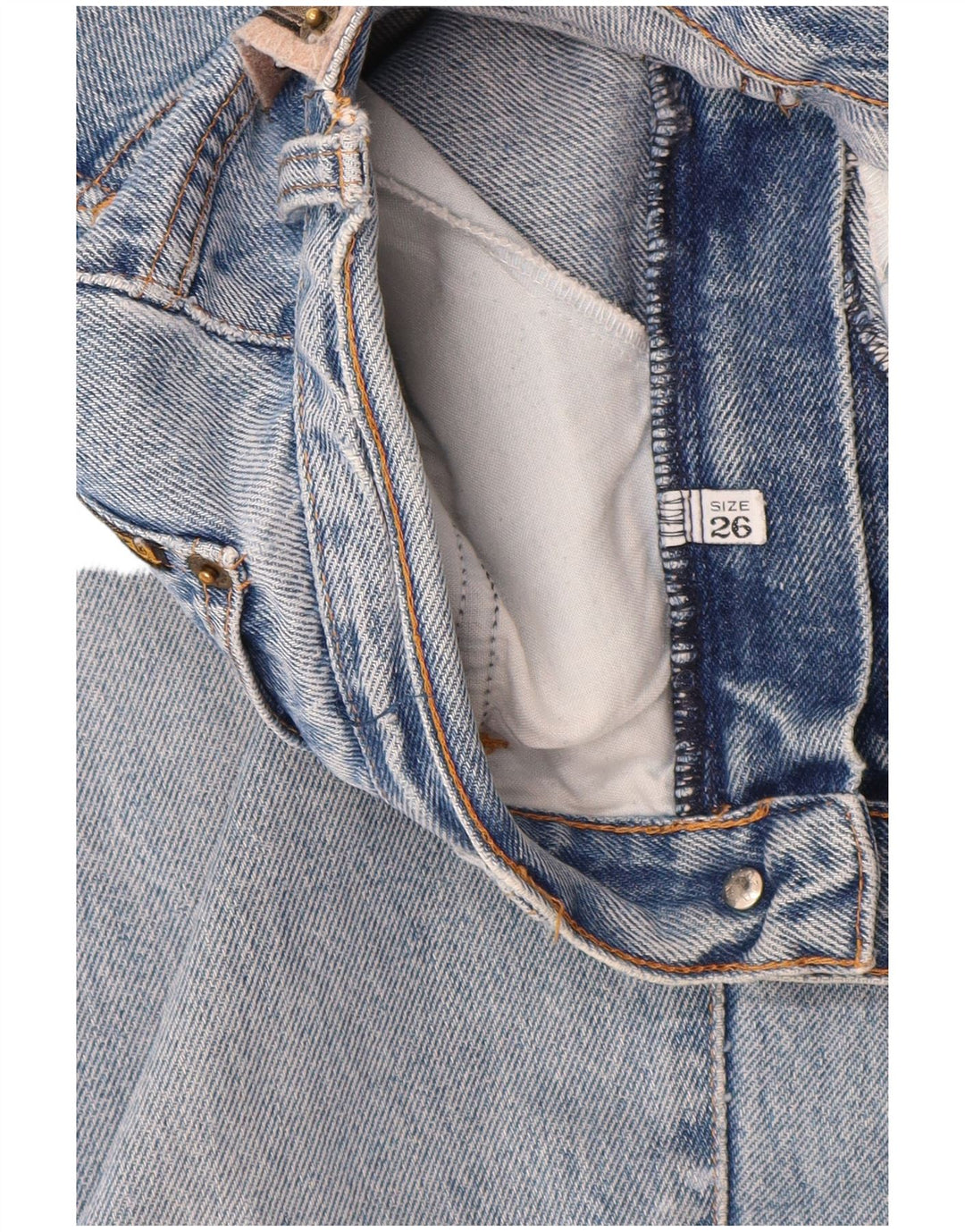 Jeans affusolati da donna Armani W26 L2 Blu