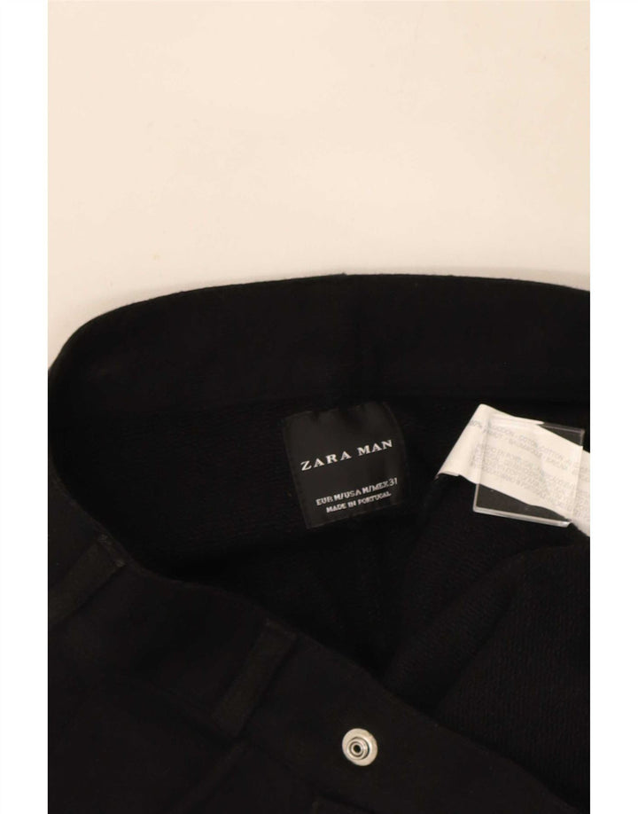 Pantaloncini chino da uomo Zara medi W31 in cotone nero