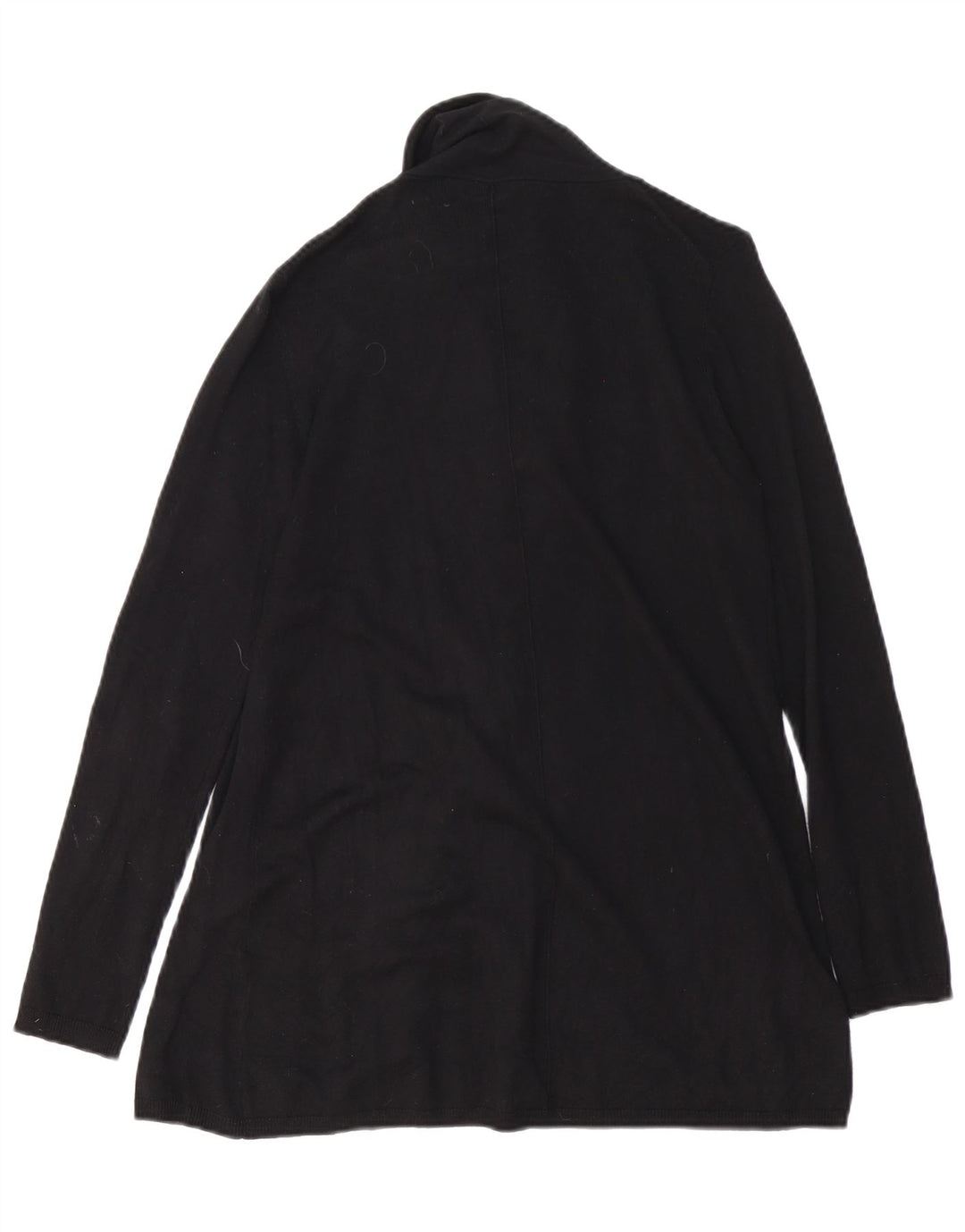 Maglione cardigan aperto da donna Zara UK 12 medio nero