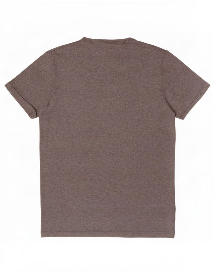 Jack & Jones T-shirt grafica da uomo Core Top grande in poliestere grigio