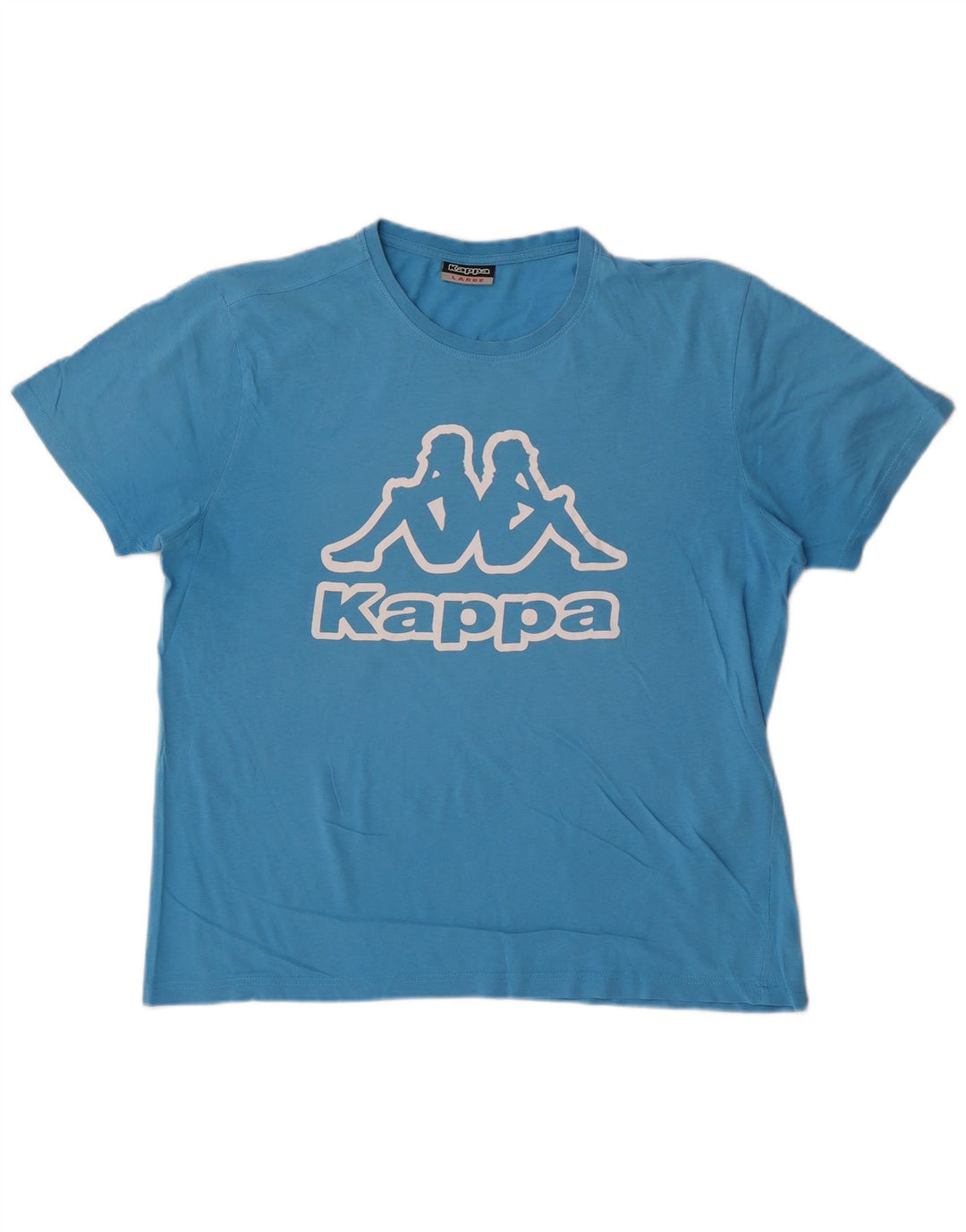 T-shirt grafica da uomo Kappa Top grande blu
