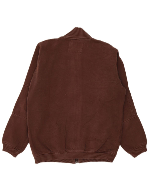 Giacca da tuta da uomo Champion in cotone marrone medio