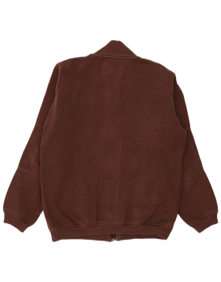 Giacca da tuta da uomo Champion in cotone marrone medio