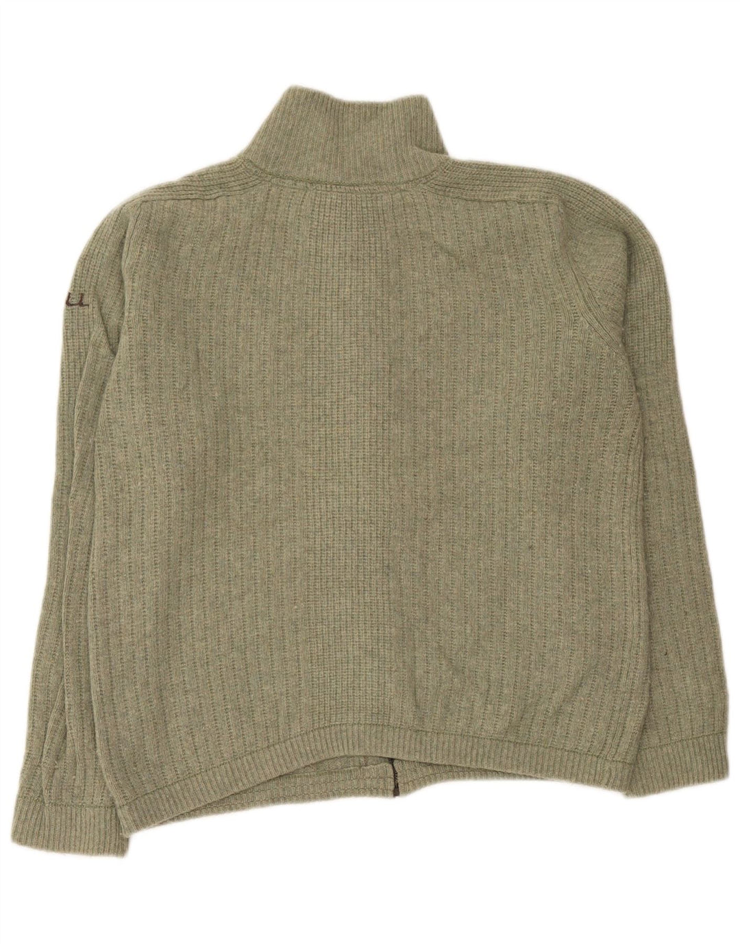 Maglione cardigan con zip intera da uomo O'Neill grande lana kaki