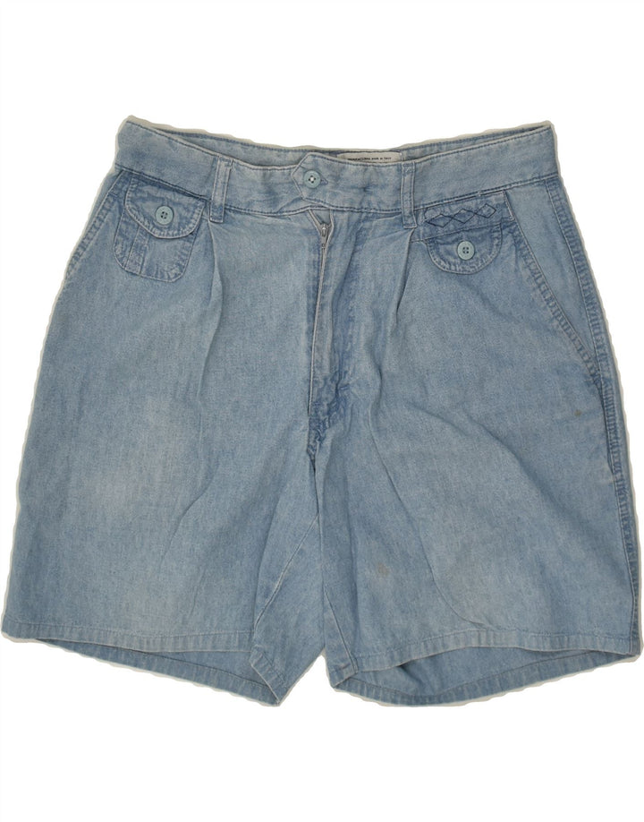 POP 84 Womens Chino Shorts W32 Medium Blue Cotton Vintage POP 84 and Second-Hand POP 84 from Messina Hembry 