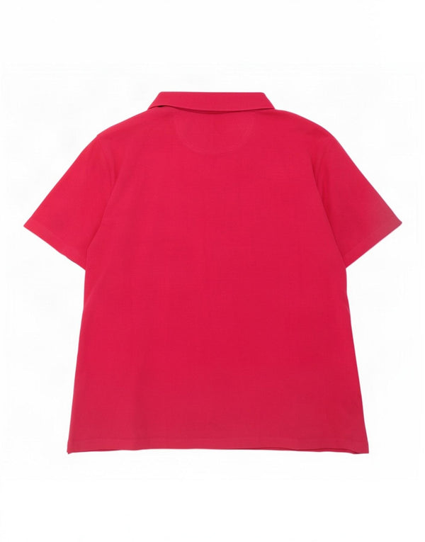Polo da donna Jack Wolfskin UK 18 XL poliestere rosa
