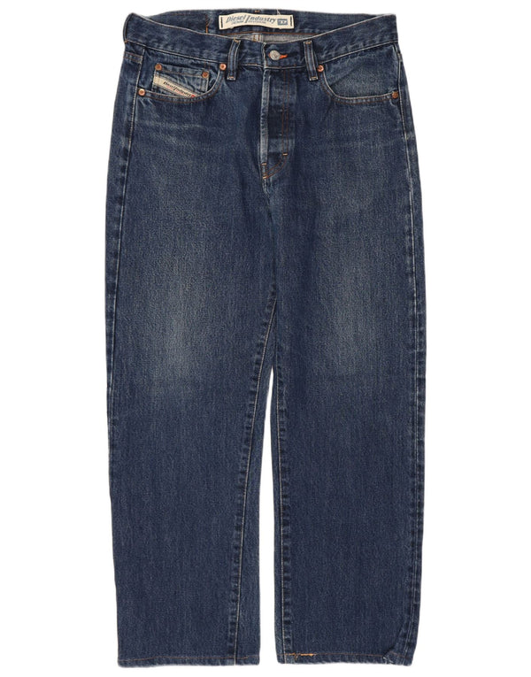 Jeans dritti da uomo DIESEL W32 L26 cotone blu