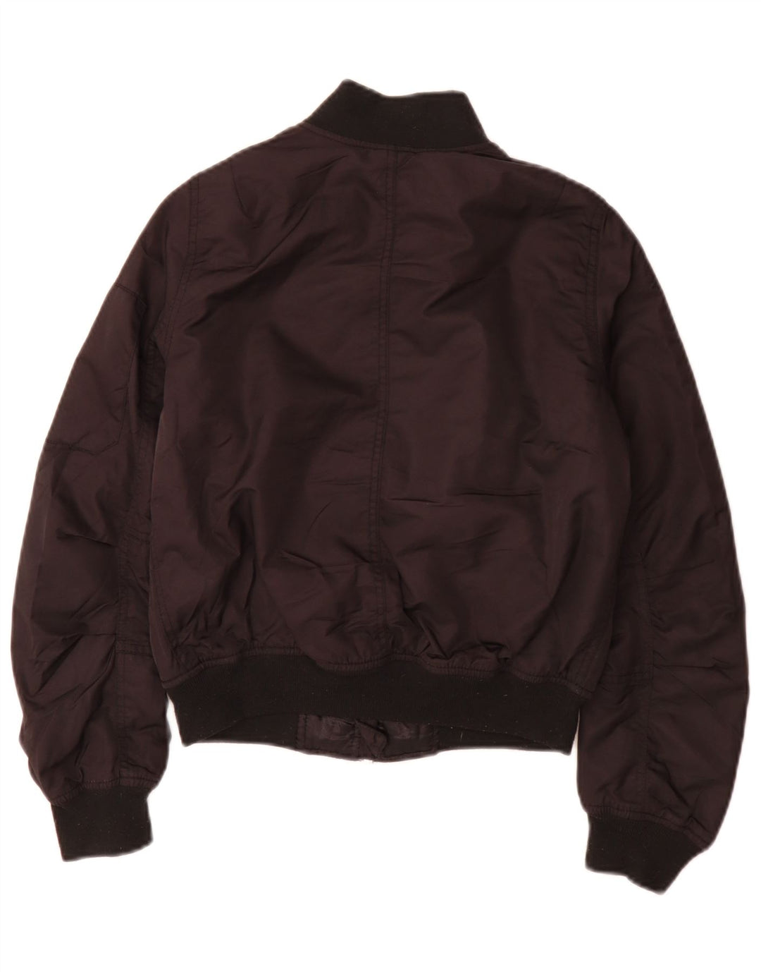 Topshop Bomber oversize da donna UK 6 XS poliestere nero