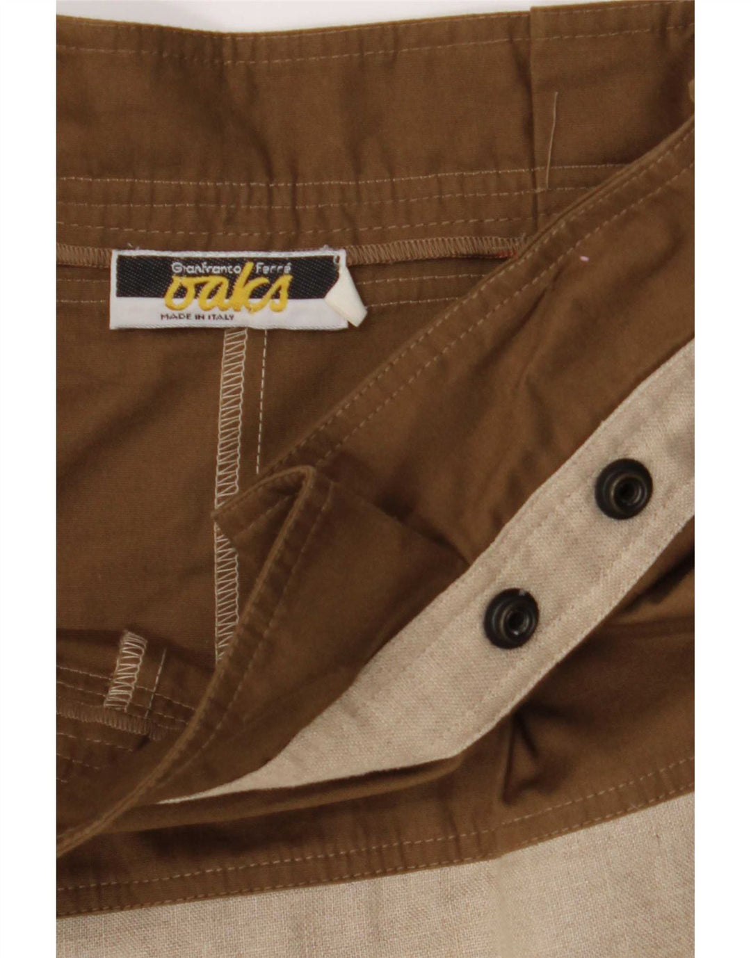 Pantaloncini casual da donna Gianfranco Ferre W28 Colorblock beige medio
