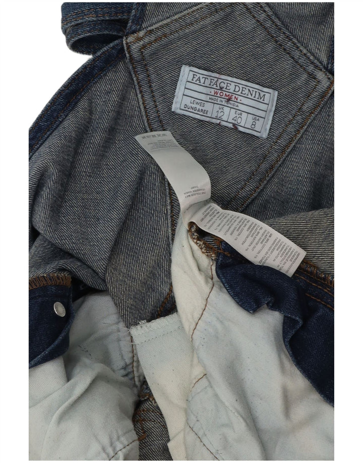 FAT FACE Salopette da donna Lewes Jeans UK 12 Media W34 L27 Cotone blu