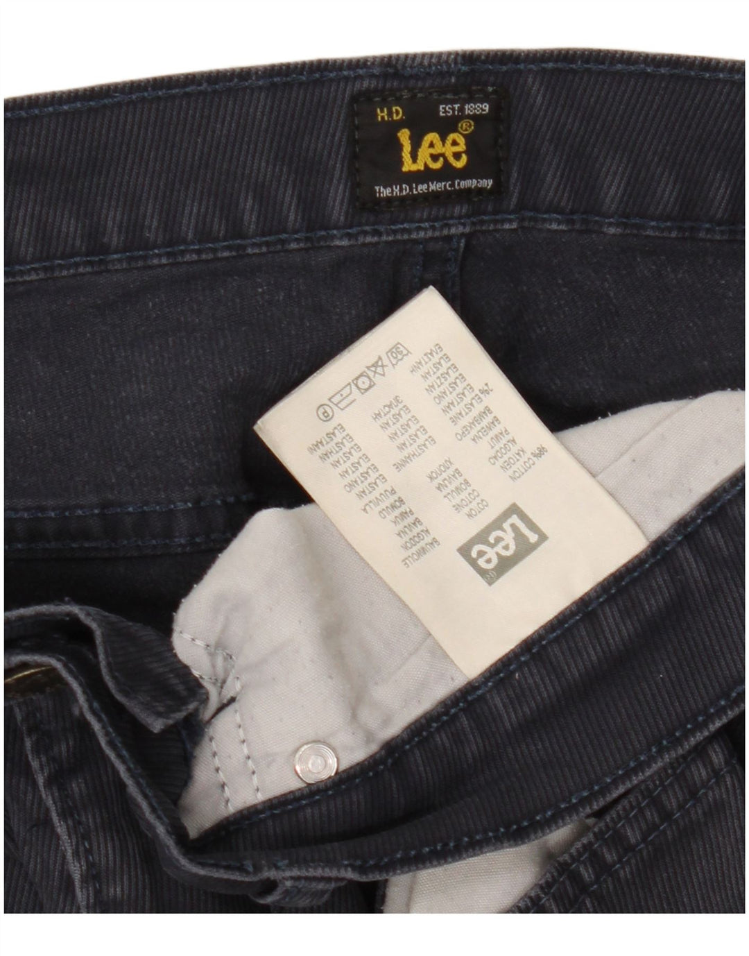 Jeans dritti Lee Blake da uomo W36 L30 cotone blu