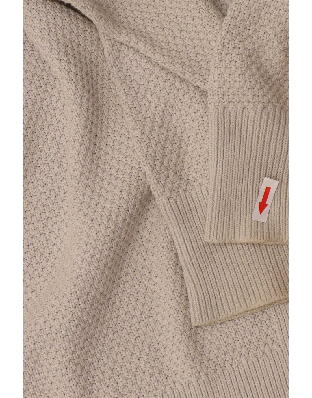 Maglione cardigan oversize da donna Gap UK 16 grande cotone grigio
