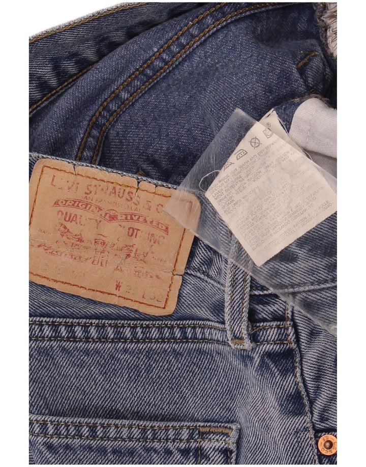 Jeans dritti da uomo Levi's W29 L28 in cotone blu