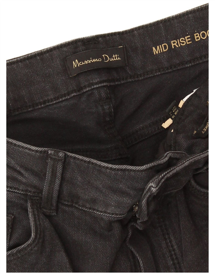 Jeans bootcut da donna a vita media Massimo Dutti EU 38 Small W28 L32 Grigio