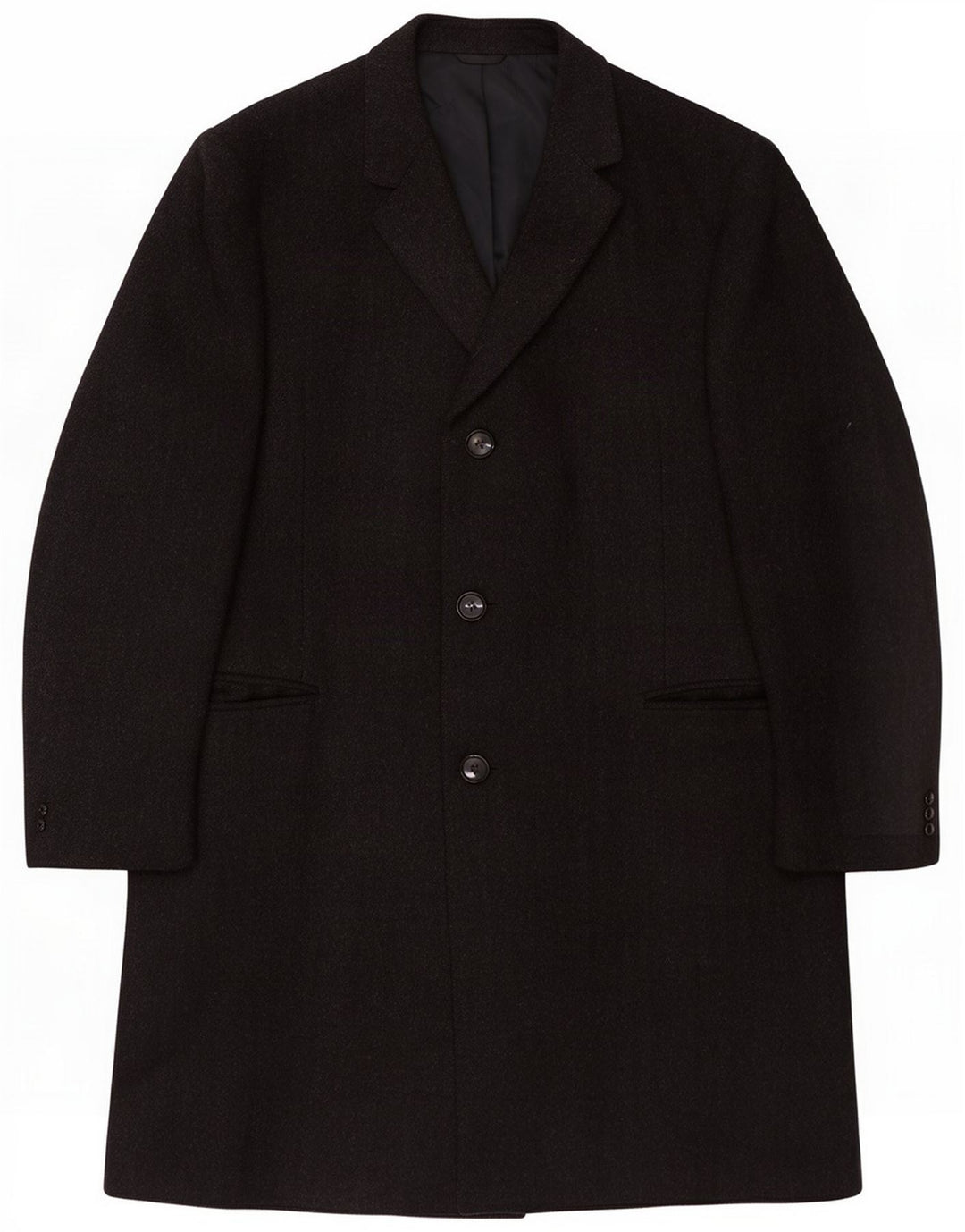 Lebole Cappotto da uomo UK 40 Large Nero
