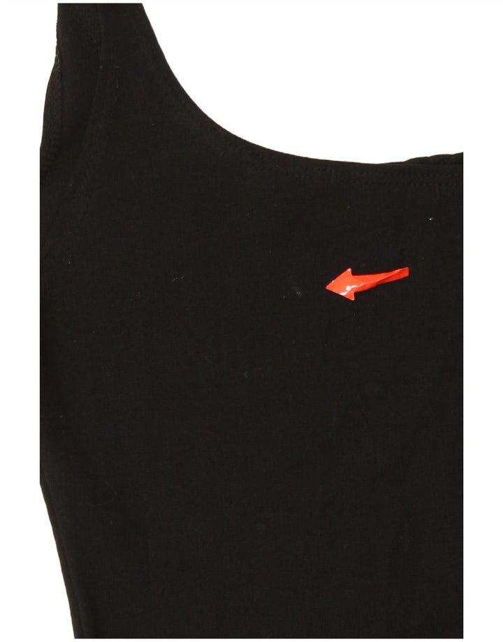 Abito aderente senza maniche da donna Zara UK 8 piccolo nero