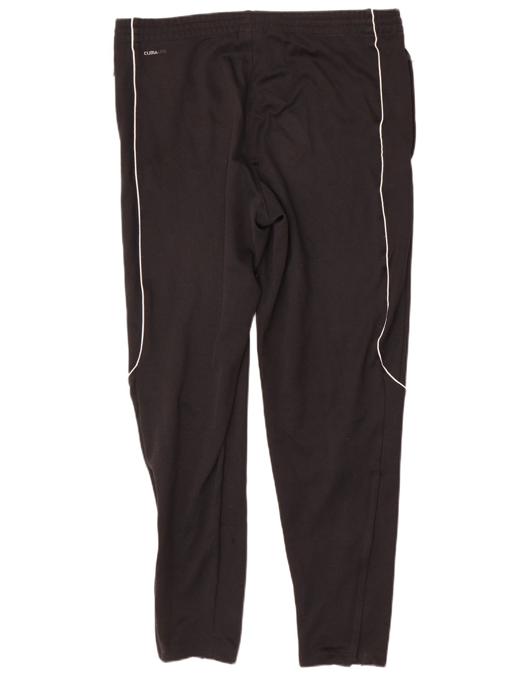 Pantaloni da tuta Adidas Climalite da uomo, poliestere color block medio nero