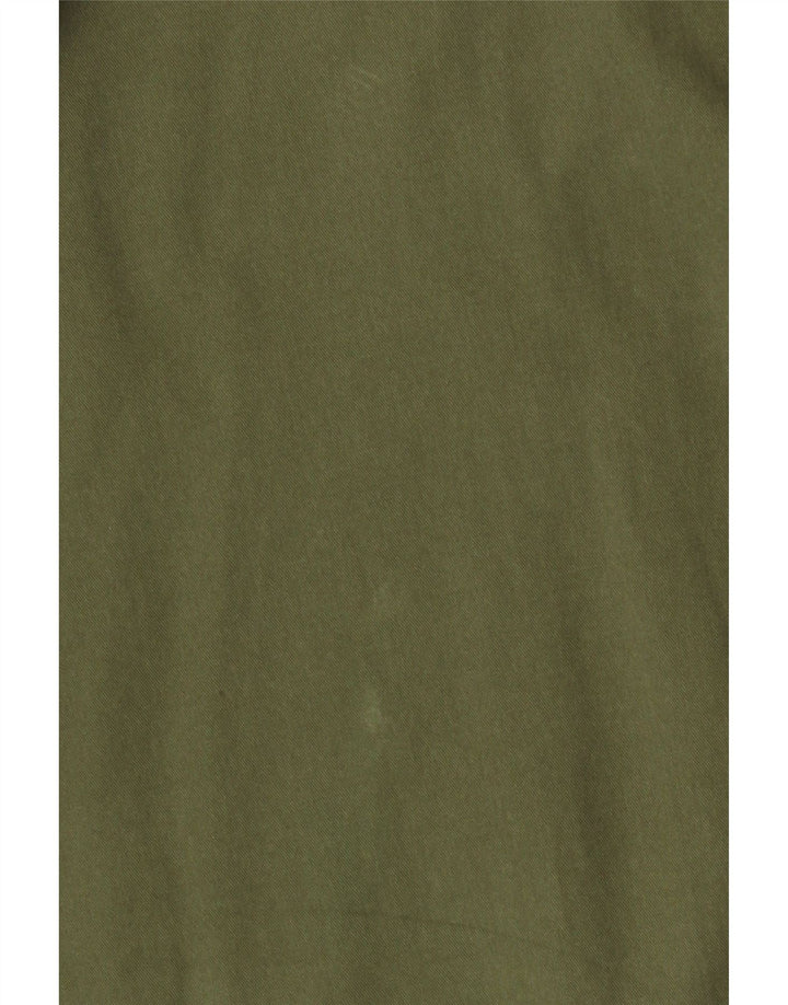 Camicia da uomo Eddie Bauer grande in cotone verde