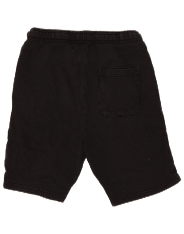 Pantaloncini sportivi grafici da ragazzo Jack Wills 12-13 anni in cotone nero