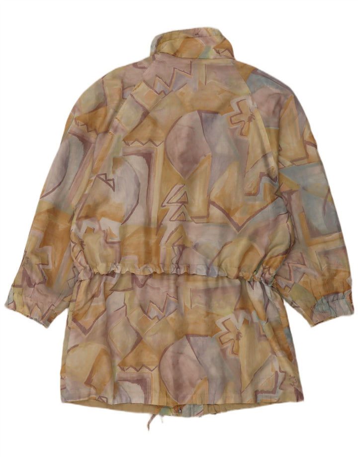 C&A Giacca antipioggia da donna con motivo astratto UK 16 grande multicolore
