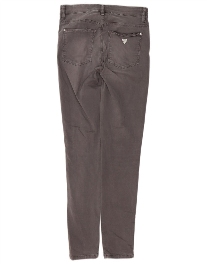 Jeans skinny GUESS da donna W26 L30 cotone grigio
