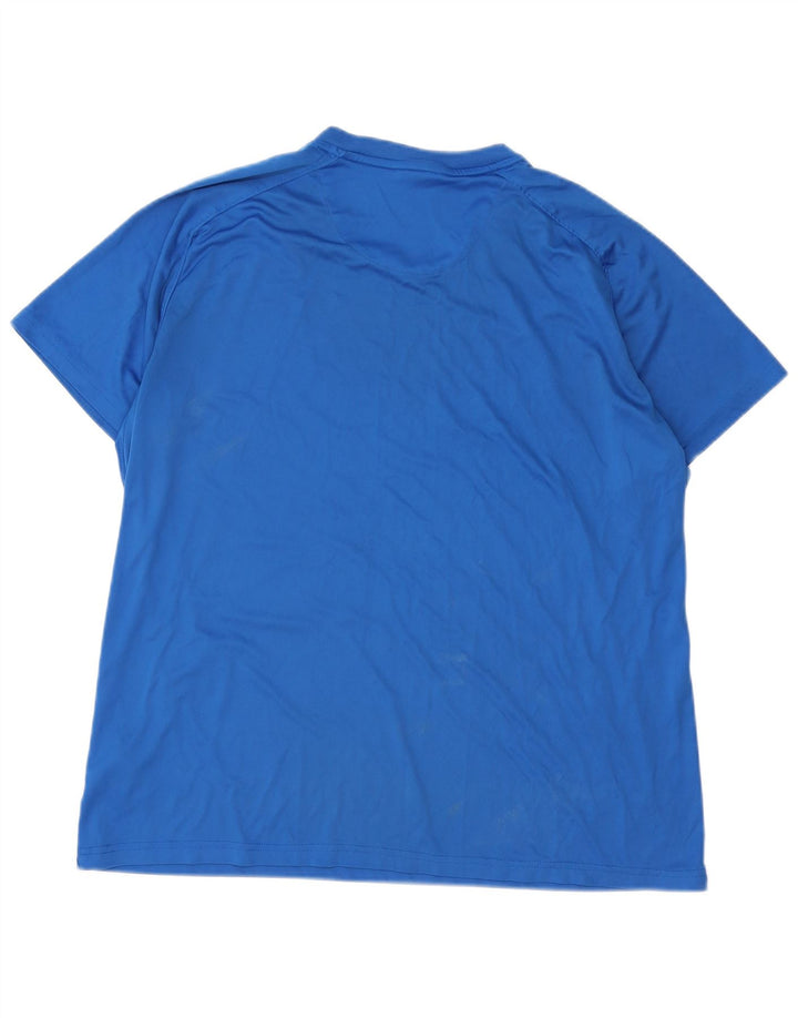T-shirt da uomo NIKE Top 2XL blu poliestere