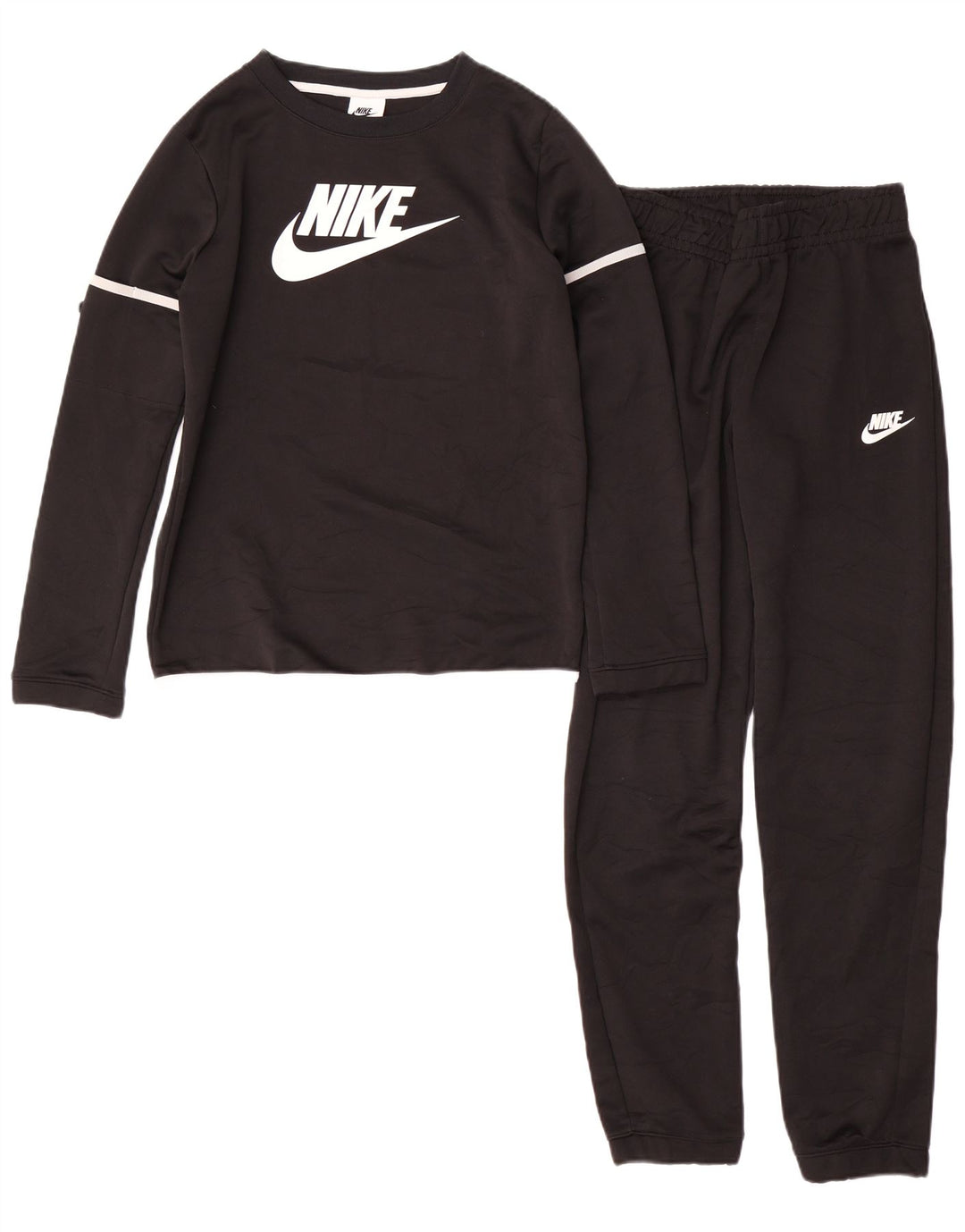 Tuta intera NIKE da ragazzo con grafica 12-13 anni Large nera