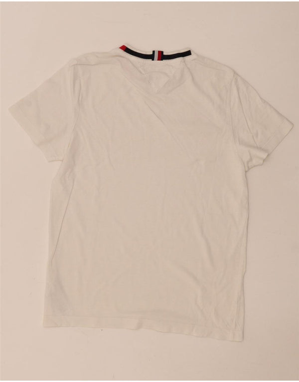 T-shirt da uomo Tommy Hilfiger Top XS in cotone bianco