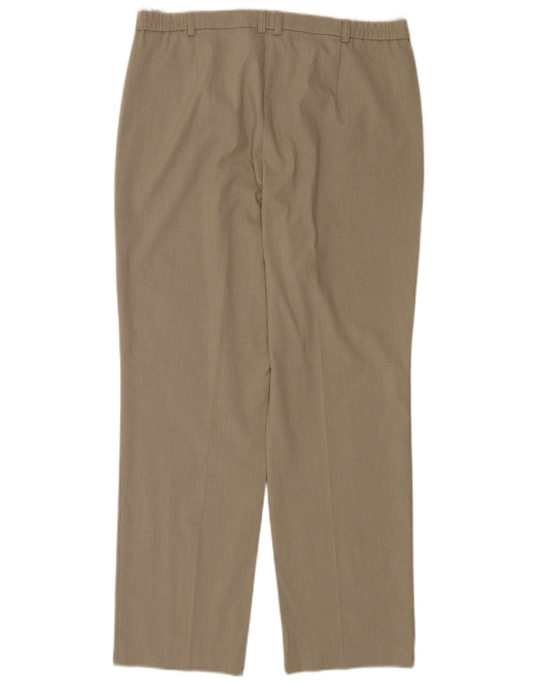 Pantaloni da abito dritti da donna Marks & Spencer UK 14 Medium W32 L28 Grigio