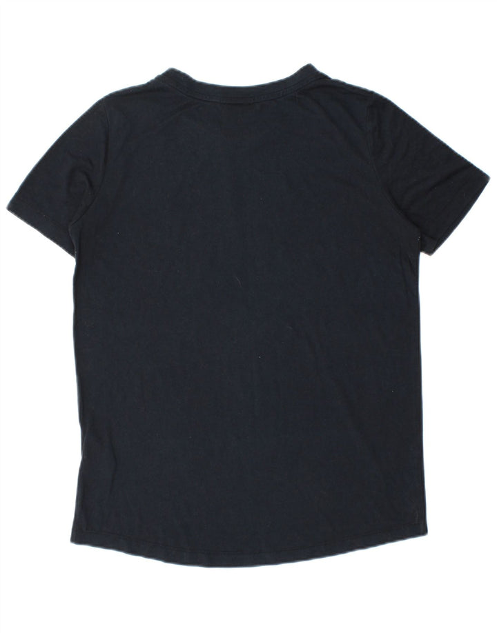 T-shirt grafica da uomo Nike Top piccola in poliestere nero