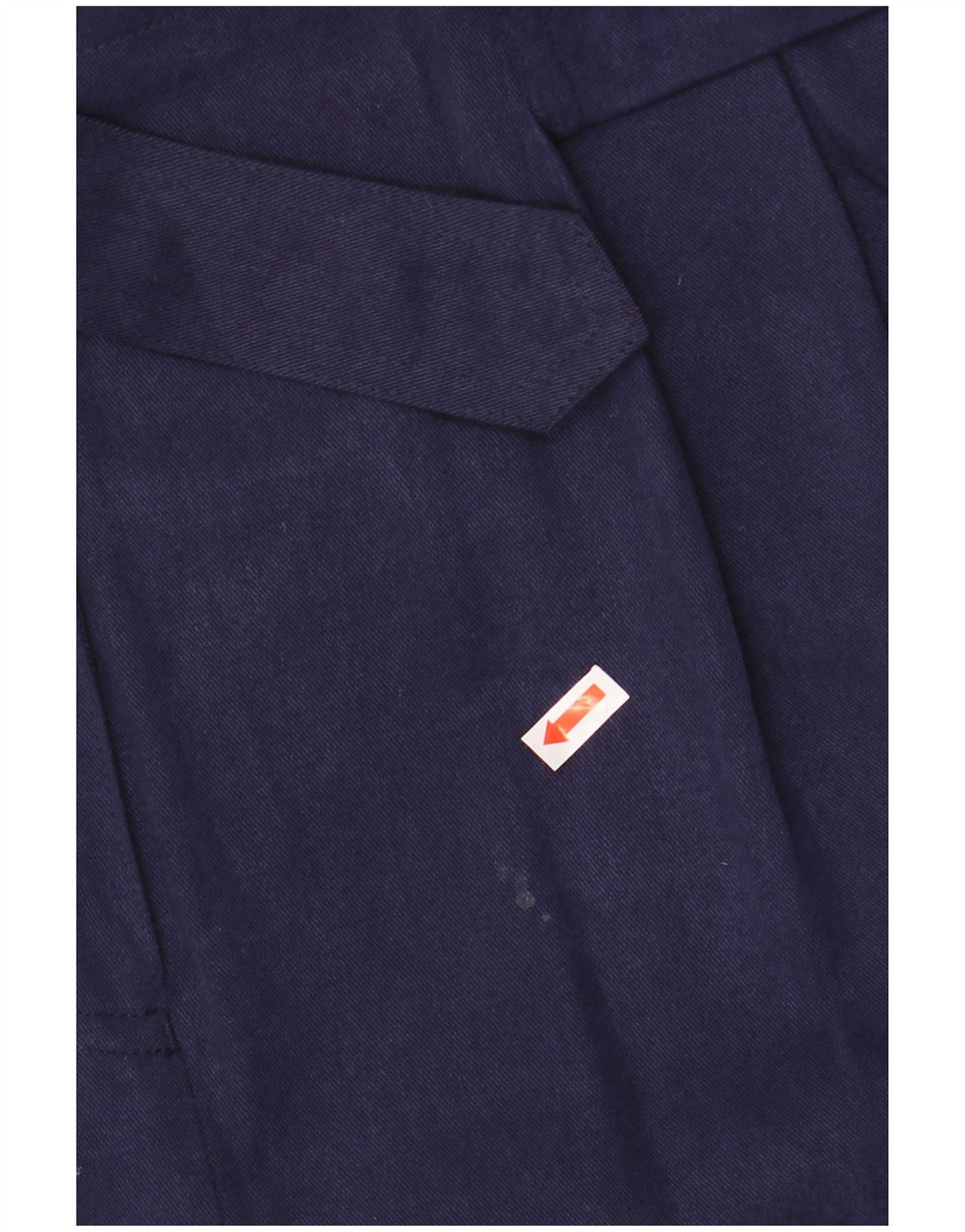 Pantaloni casual con pegging da donna WHISTLES UK 12 Medium W30 L28 Blu navy