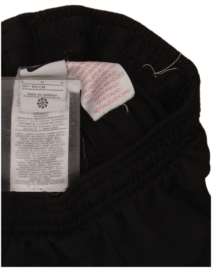 Pantaloni da tuta NIKE da bambino 12-13 anni Large in poliestere color block nero