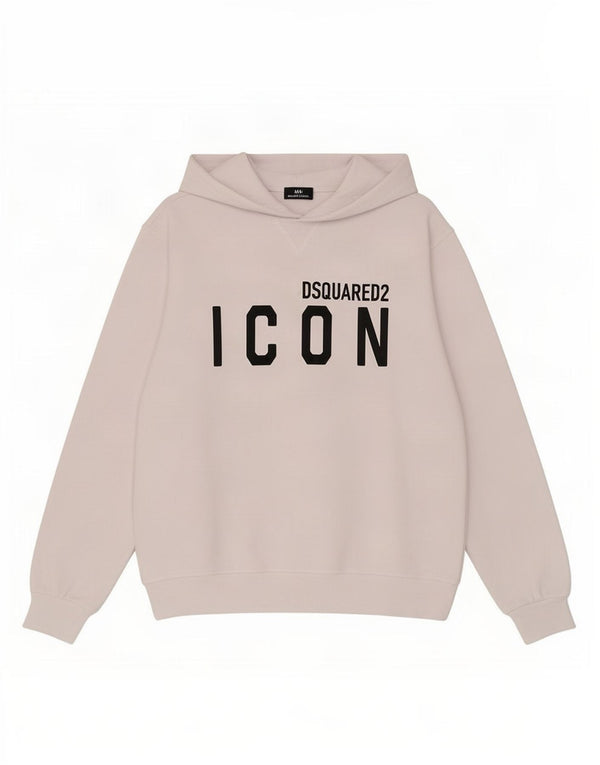 Dsquared2 Boys Graphic Hoodie Jumper 15-16 Years White Cotton