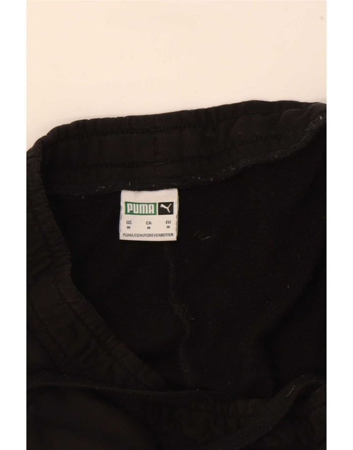 Pantaloni da tuta grafica da uomo Puma Joggers medio cotone nero
