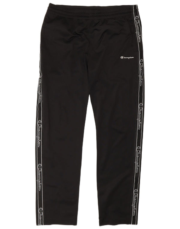 Pantaloni da tuta con grafica da uomo Champion XL neri