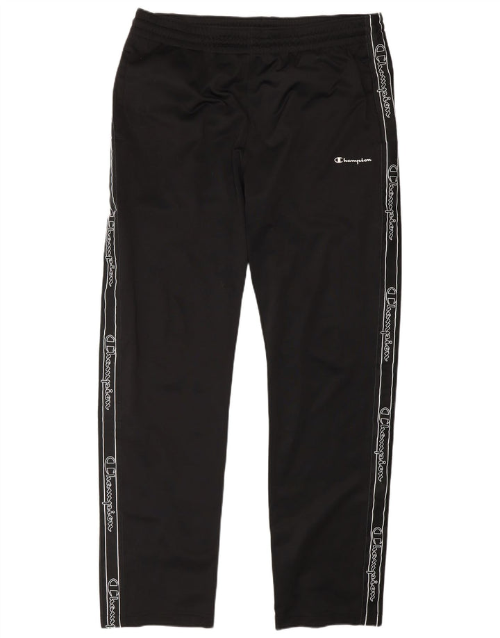 Pantaloni da tuta con grafica da uomo Champion XL neri