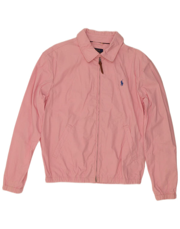 Giacca antipioggia da donna Polo Ralph Lauren UK 38 rosa medio
