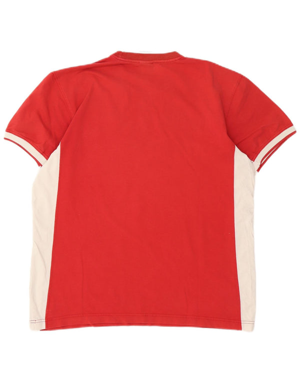 T-shirt da uomo Nike Top UK 45/47 XL rosso color block